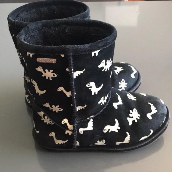 EMU GITD Dino Slipper Boots size 1 - Picture 1 of 13